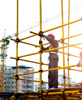 [4896] Sastatņu montēšana