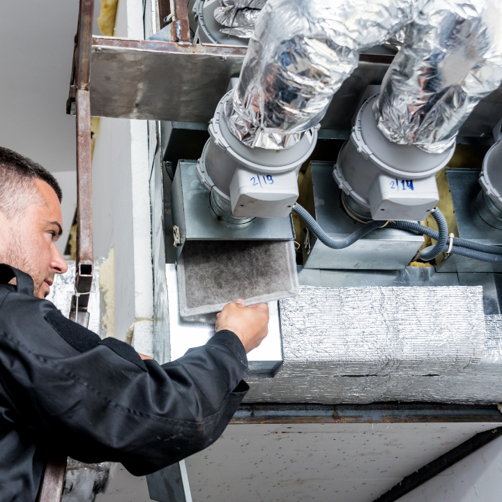 [5557] Ventilācijas un gaisa kondicionēšanas (VK) iekārtu un sistēmu remonts