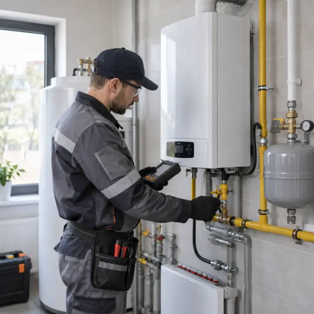 [5646] Gāzes iekārtas. Gāzes iekārtu līdz 130 kW tehniskās apkopes, remonta, pievienošanas un palaišanas ekspluatācijā speciālists